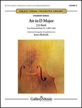 Air in D Major Orchestra sheet music cover